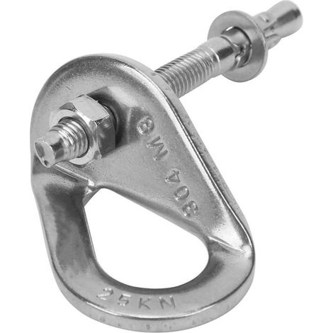Vis d\'ancrage d\'escalade M8 Boulon d\'escalade Boulon à œil en acier inoxydable Vis d\'expansion pour escalade Han