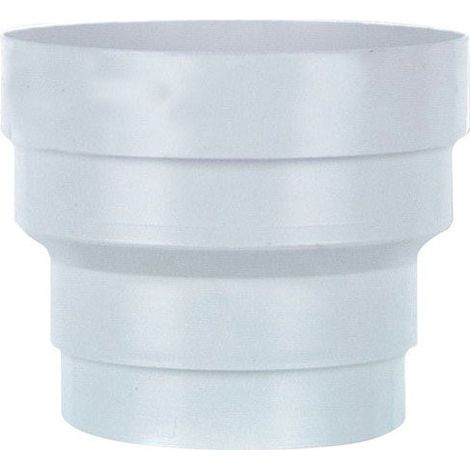 AUTOGYRE - Réduction pvc blanc d.150 à 125mm (1/2)