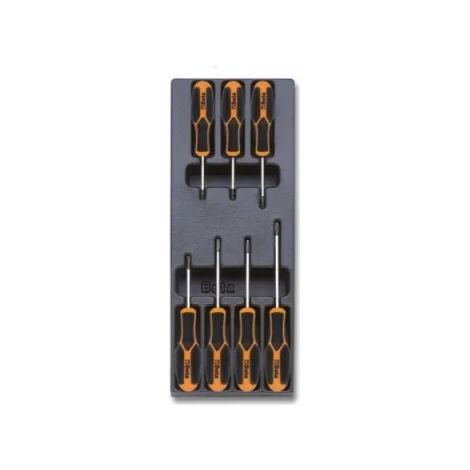 Beta Termoformato rigido con assortimento utensili 7 Pz. T205MH cod. 024240247