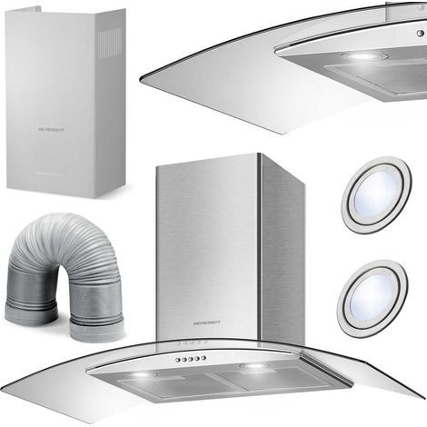 Campana extractora Berdsen BT-223 INOX de 90 cm