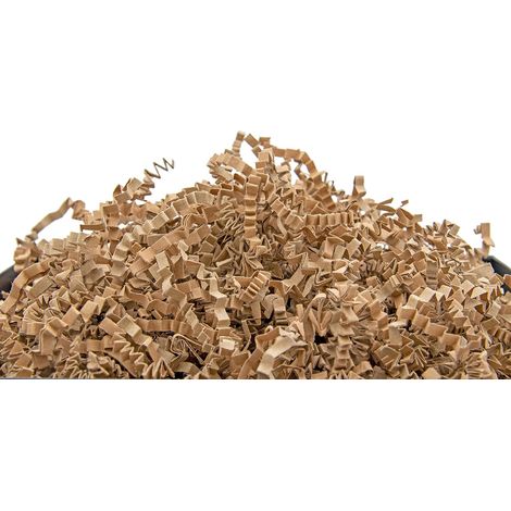 Papier Kraft Déchiqueté pour Cadeau–Frisure pour Emballage–Remplissage Boite Cadeau(Kraft, 500g) (1/5)
