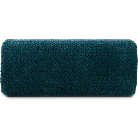Serviette de bain à séchage rapide Eurofirany ZOE 70 x 140 cm vert foncé (1/5)