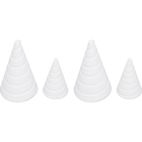 4 pièces gabarit bobinage spirale électroculture jardin outil enroulement fil cuivre pour plantes légumes croissance tailles S L (1/5)