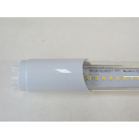 Tube LED T8 22W blanc naturel 4000K 3231lm longueur 1500mm (equivalent fluo 58W) diffuseur clair SMD 100-277V AC