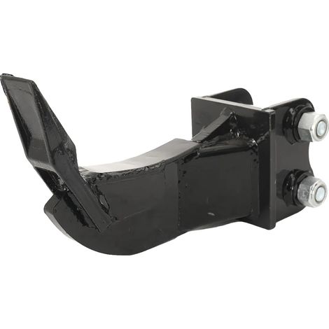 Gancho triturador para miniexcavadoras, acero aleado, construcción duradera, compatible con varios modelos de miniexcavadoras, incluye dos pasadores, eficiencia de excavación mejorada. (1/5)