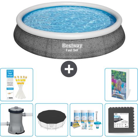 Bestway Fast Set Rund - 396x84 cm - 7-teilig  S238 (1/5)