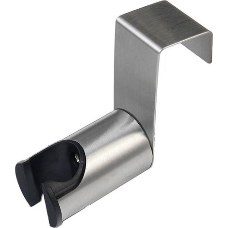 Support Pour Douche À Main - En Acier Inoxydable 304 - Fixation Murale Ou Sur Réservoir De WC - Compatible Avec Pulvérisateurs Et Bidets - 1 Pièce (1/5)