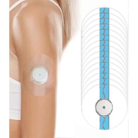 Freestyle Libre 3 Transparente Patches – 45 Stück – Hypoallergen und hautfreundlich – Wasserdicht für Sport und Schwimmen – Andiamo (1/5)