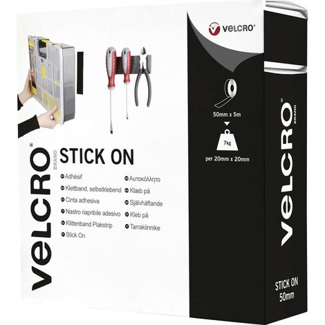 Klebeband Velcro vel-ec60243 50 mm x 5 m wetterbeständig