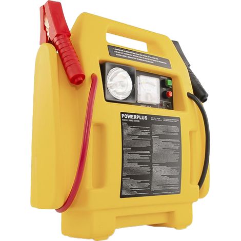 AVVIATORE DI EMERGENZA PORTATILE potenza max 900 Ampere  - POWERPLUS