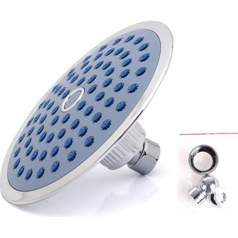 Round Rain Shower Head, High Pressure Round Shower Head Chrome (Diameter 160mm)