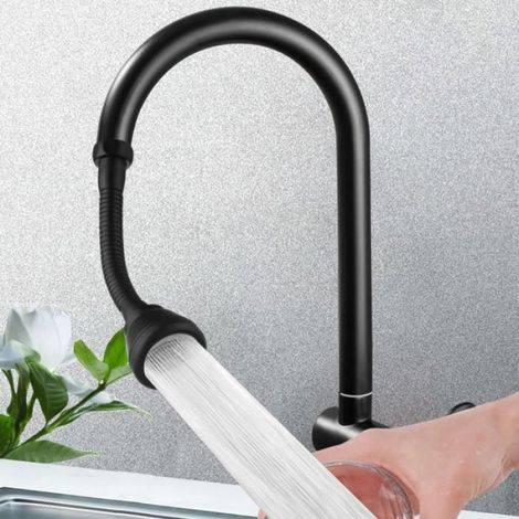 Tête de Robinet rotative à 360°, rallonge de Robinet de Cuisine Anti-éclaboussures avec 3 Modes d'économie d'eau,tête de Robinet en (1/4)