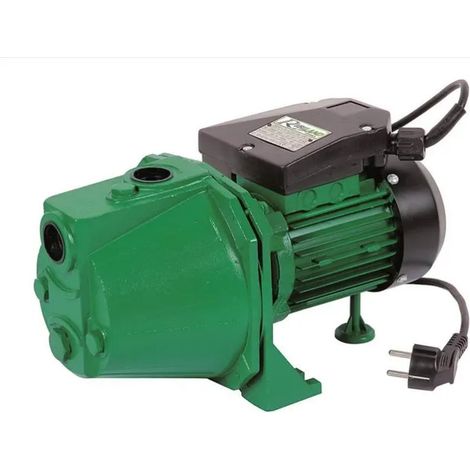 Ribimex – Pompe de surface auto-amorçante 750W – Débit 3.5 bars – Aspiration max 8 m – Arbre en acier carbone – Longueur câble 1.3 m (1/6)