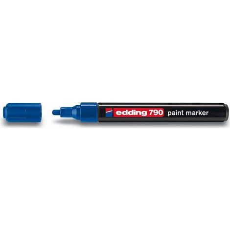 Edding Pintura 790 Marcador Azul Trazo 2 a 4 mm