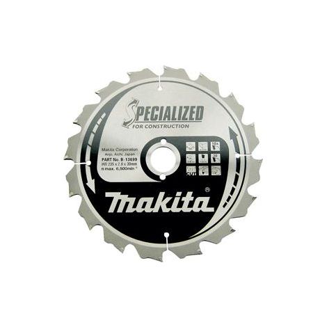 Lames carbure "Specialized" construction (FERMACELL ®), pour scies circulaires MAKITAtailleØ 210 mm x 40 Dents (1/5)