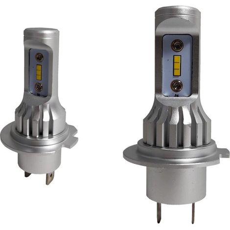 Coppia lampade a LED per auto moto H7 M9 6000-7000K 16W 12-24V 1500LM XM0006 (1/3)