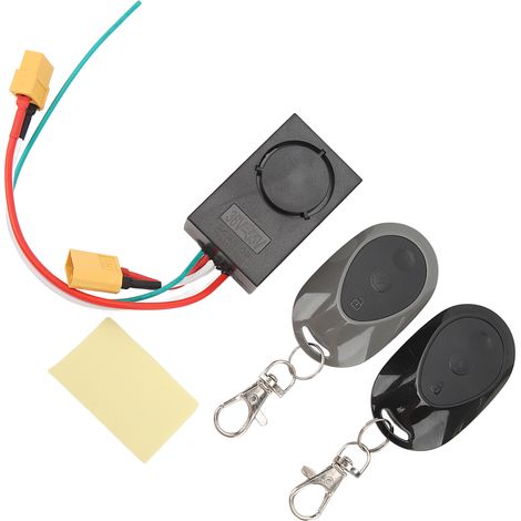 Alarme antivol 115 dB pour trottinette électrique NINEBOT MAX G30 avec 2 télécommandes et interface XT60 36-55 V (1/5)