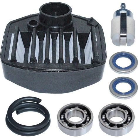 Air Fuel Filter Line Crank Bearing Oil Seal Kit Fit Husqvarna 357 359 Chainasaw 537010901 (1/5)