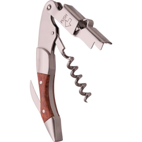 Vacuvin - Tire bouchon Sommelier Push Wood