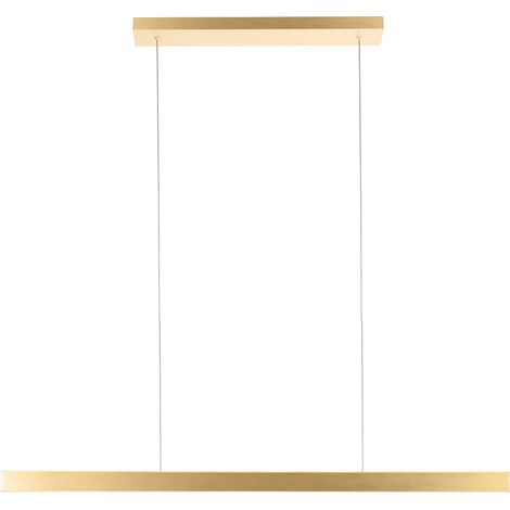 Mexlite - hängeleuchte - gold - kunststoff metall - große