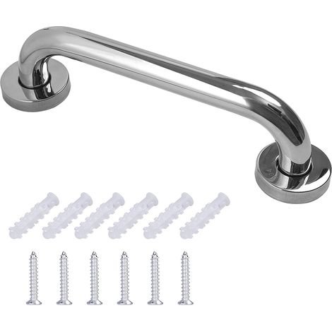 Barre D Appui - Acier Inoxydable 201 - Pour Baignoire Et Douche - 30 Cm - 2 Unites