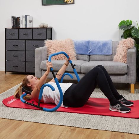Addominali con supporto per il collo - attrezzatura per lallenamento a casa