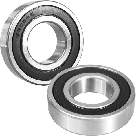 6206-2RS 6206-2RS 6206RS Carbon Steel Seals for Machines and Tools (6206-2RS 2pcs) (1/5)