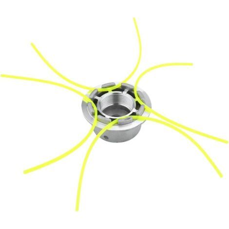 Tête de coupe en aluminium, tête de coupe universelle à 4 fils, adaptée aux jardins, pelouses et terrasses. (1/4)