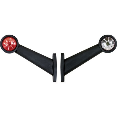 Fristom Umriss-Markierungsleuchte Markierungsleuchte rechts, links 12 V, 24 V Rot, Weiß