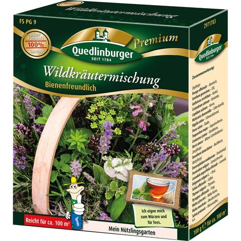 Quedlinburger FS Wildkräutermischung ohne Gräser - Blumensamen (1/2)