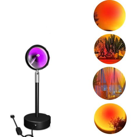 Sunset Lamp Sonnenuntergang Led Licht Nachtlicht mit Smart App Control