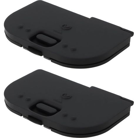 Lot de 2 cache-piles compatibles avec appareil photo Nikon D200 D300 D300S D700 (1/5)