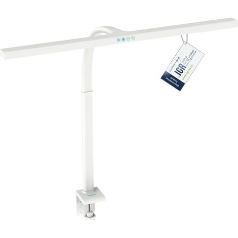 DIGITUS LAMPE DE BUREAU LED - 2 400 LUMENS - 80 CM DE LARGE - 16 W - BLANC DA-90493