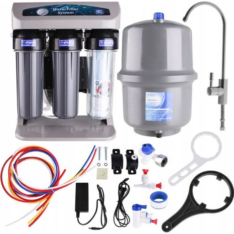 Osmoseur domestique 7 étapes de filtration RO7 à effet décontaminant