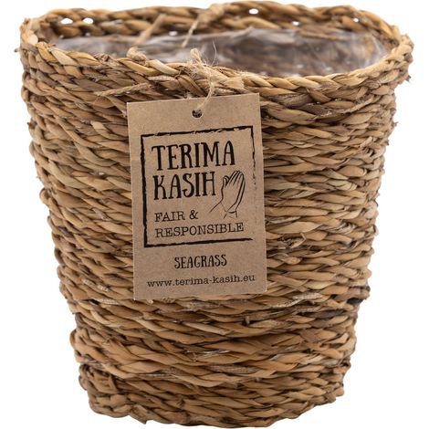 Bloomique - Panier Coco - Jonc de mer - Terami Kasih - 10-15 cm (1/5)