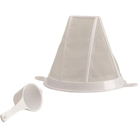 Ibili 760900 Filtro de café blanco reutilizable ecológico