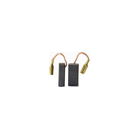 Juego de 2 carbones adaptables para Bosch. Dimensiones: 5 x 8 B10795 x 12,5 mm.