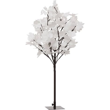 Albero illuminato bianco 92 led h.90cm esterno bianco caldo - Feeric lights & christmas (1/2)