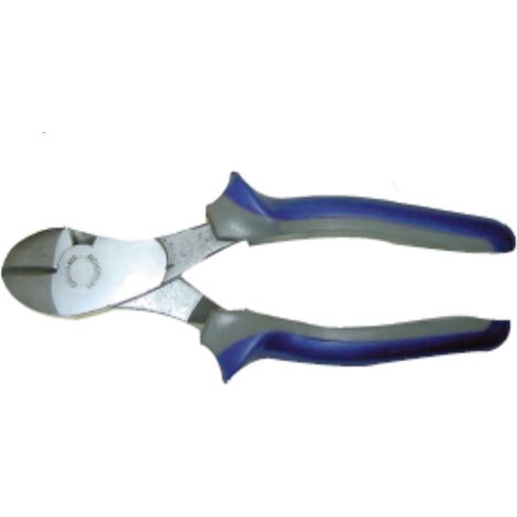 ORECA - TRONCHESI A TAGLIENTE LATERALE MANICO BLU/GRIGIO CON FINITURA SATINATA 180MM