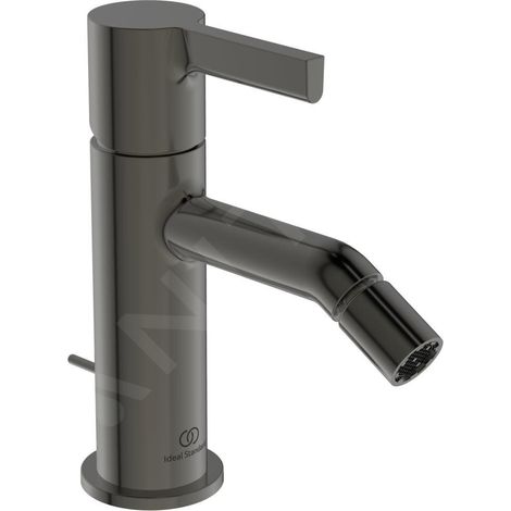 Mitigeur pour bidet JOY, avec vidage, sortie 115 mm, gris magnétique (1/4)