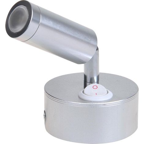 Faretto da superficie 1 led orientabile 12v 120lm 65x65 130mm (1/5)