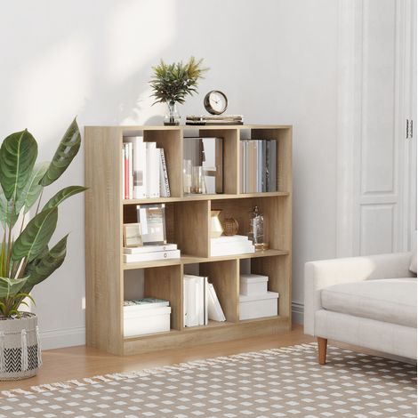 regal schrank aufbewahrung 975 30 100 cm eiche OKMYHOME (1/5)