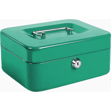 kippen 10333V1 - Cassetta Portavalori Verde, Dimensioni: 150X120X80 mm (1/4)
