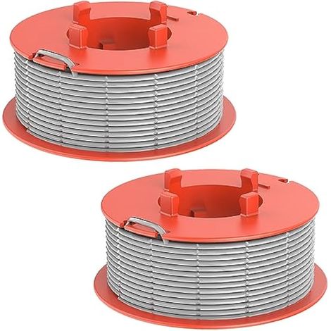 F016800175 Lot de 2 bobines et fil de rechange pour débroussailleuse Bosch ART 23 26 30 Combitrim Easytrim (1/4)