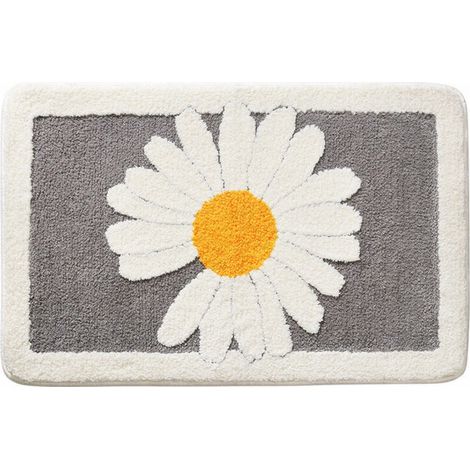 Zerbino spesso floccato per l'ingresso di casa, tappetino antiscivolo per il bagno, tappetino assorbente per la porta del bagno (40x60 cm) (1/5)