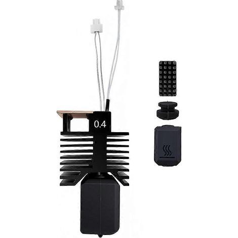 Kit bloc céramique Hotend Snapmaker U1 avec buse intégrée en acier trempé de 0,4 mm pour imprimante 3D Snapmaker U1 (1/5)