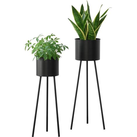 Set de 2 x Soportes de flores Dalhem - con Macetero - Estantes (1/5)