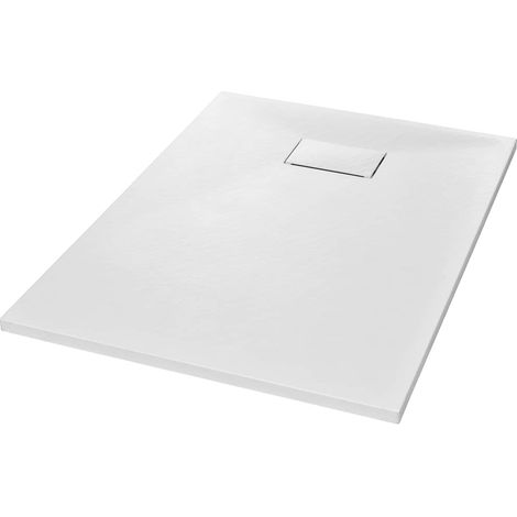 Maison Exclusive - Plato de ducha SMC blanco 100x70 cm (1/5)