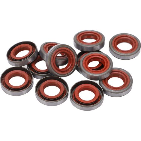 Bouchons de joint d'huile pour débroussailleuses compatibles avec les modèles Stihl FS80, FS85, FS90, FS120, FS200, FS250, FS300, FS350, FS380, FS400, FS450, FS480 (12 pièces) (1/5)