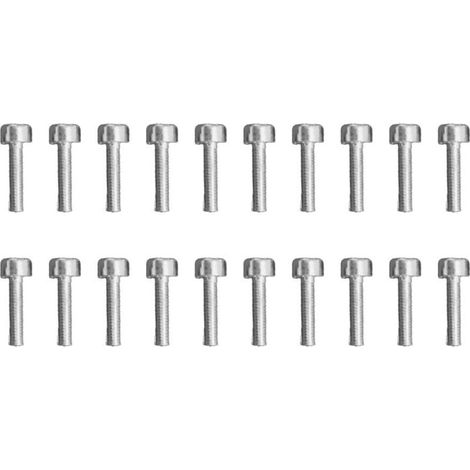 Vis à tête cylindrique M4 x 16 pour tronçonneuse taille-haie multi-système – Boulon de fixation en acier inoxydable 9022 313 0680 (20 pièces) (1/5)